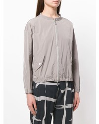 Женский серый бомбер от Peserico