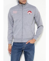 Мужской серый бомбер от Bruebeck