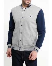 Мужской серый бомбер от Converse