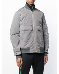 Мужской серый бомбер от Ps By Paul Smith