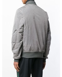 Мужской серый бомбер от Ps By Paul Smith