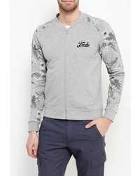 Мужской серый бомбер от Fresh Brand