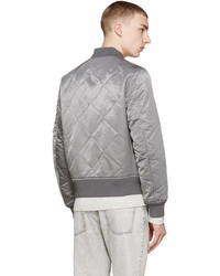 Мужской серый бомбер от rag & bone