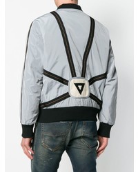 Мужской серый бомбер от Diesel