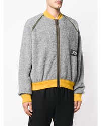 Мужской серый бомбер от Oamc