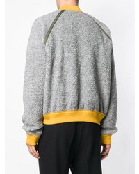 Мужской серый бомбер от Oamc