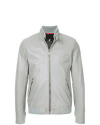 Мужской серый бомбер от Loveless