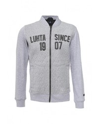 Мужской серый бомбер от Luhta
