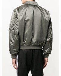 Мужской серый бомбер от Gosha Rubchinskiy