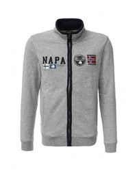 Мужской серый бомбер от Napapijri