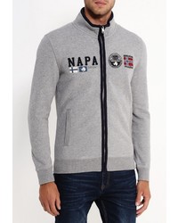Мужской серый бомбер от Napapijri