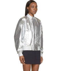 Женский серый бомбер от Juun.J