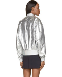 Женский серый бомбер от Juun.J