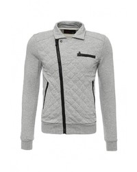 Мужской серый бомбер от Sixth June