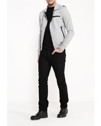 Мужской серый бомбер от Sixth June