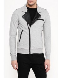 Мужской серый бомбер от Sixth June