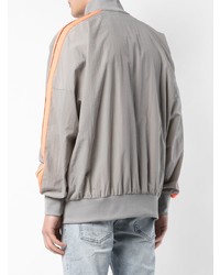 Мужской серый бомбер от Palm Angels