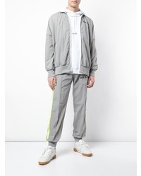 Мужской серый бомбер от Palm Angels