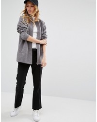 Женский серый бомбер от Monki