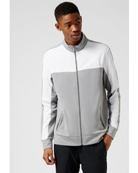 Мужской серый бомбер от Topman