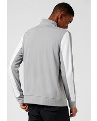 Мужской серый бомбер от Topman