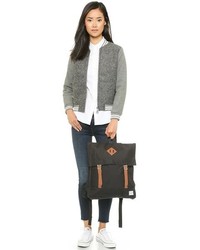 Женский серый бомбер от Madewell