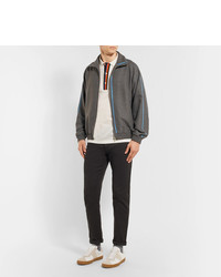 Мужской серый бомбер от Dunhill