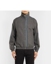 Мужской серый бомбер от Dunhill