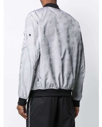 Мужской серый бомбер от Stone Island Shadow Project