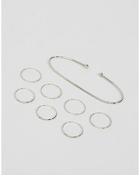 Серый браслет от Asos