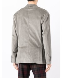 Мужской серый вельветовый пиджак от Paul Smith