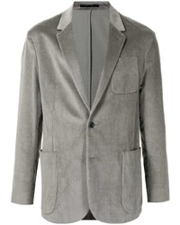 Мужской серый вельветовый пиджак от Paul Smith
