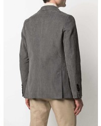 Мужской серый вельветовый пиджак от Ami Paris