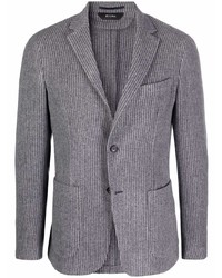 Мужской серый вельветовый пиджак от Z Zegna