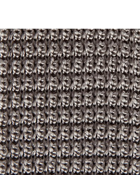 Мужской серый вязаный галстук от Lanvin