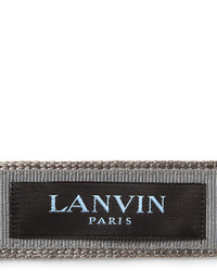 Мужской серый вязаный галстук от Lanvin