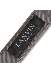 Мужской серый вязаный галстук от Lanvin