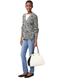 Женский серый вязаный кардиган от No.21