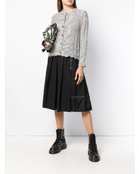 Женский серый вязаный кардиган от Marc Jacobs