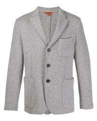 Мужской серый вязаный пиджак от Barena