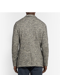Мужской серый вязаный пиджак от Barena