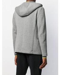 Мужской серый вязаный пиджак от Emporio Armani