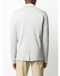 Мужской серый вязаный пиджак от Roberto Collina