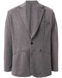 Мужской серый вязаный пиджак от Loveless