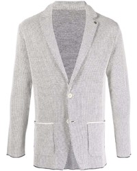 Мужской серый вязаный пиджак от Manuel Ritz