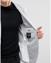 Мужской серый вязаный пиджак от ONLY & SONS