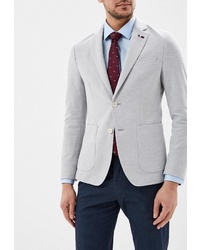 Мужской серый вязаный пиджак от Tommy Hilfiger Tailored