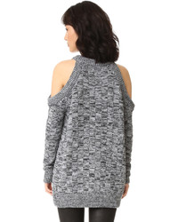 Женский серый вязаный свитер от The Fifth Label