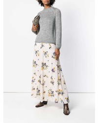 Женский серый вязаный свитер от Forte Forte