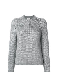 Женский серый вязаный свитер от Forte Forte